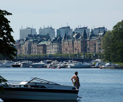 _DSC0082 View of Strandvägen and Stockholm city from Djurgården