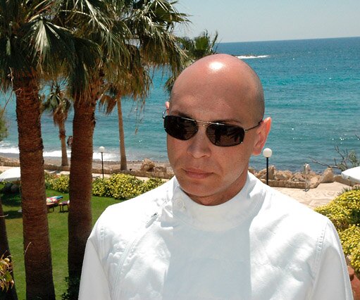 DSC_0083 Markos at the Coral Beach Hotel in Pafos