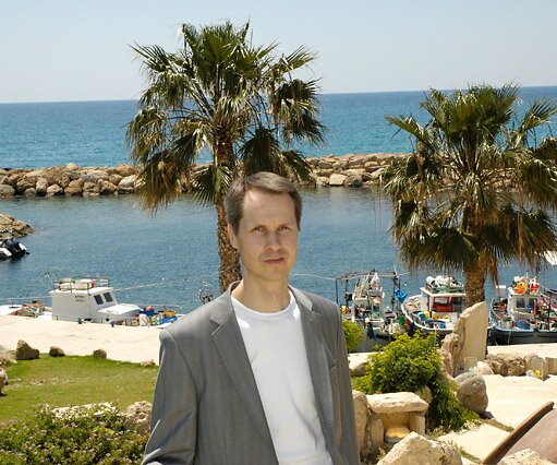 _DSC0061 Arto at the Coral Beach Hotel in Pafos