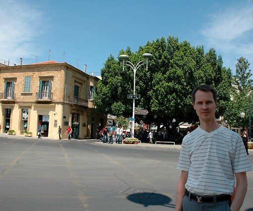 DSC_0057 Arto at Eleftheria Square, Nicosia