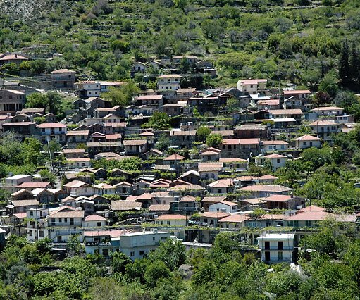 Village02 Village on the Troodos mountain
