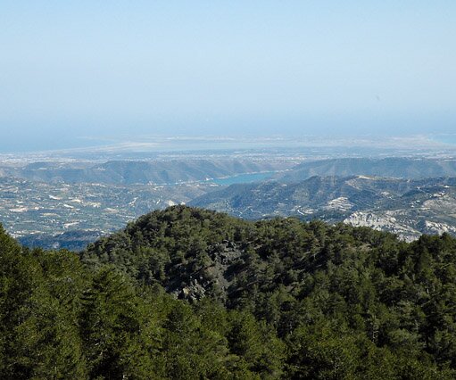 _DSC0099 View towards Limassol from the Troodos mountain