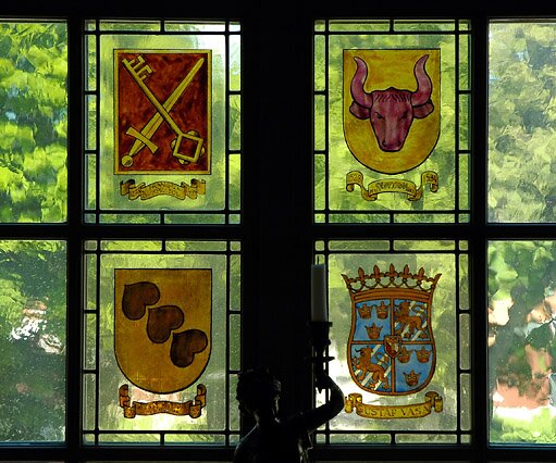 _DSC0134 Window pane at Häringe Castle