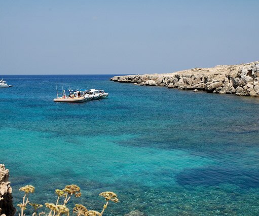 _DSC0199 The clear sea at Cavo Greco
