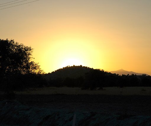 _DSC0020 Sunset, from the village Anglisides