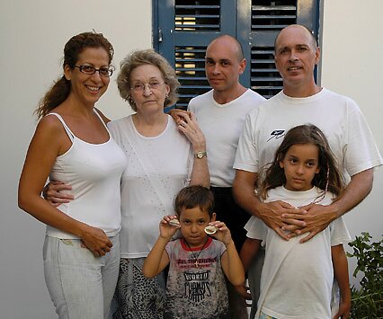 _DSC0075 Family photo on our veranda in Nicosia