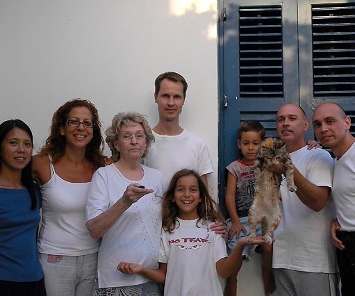 _DSC0082 Family photo on our veranda in Nicosia