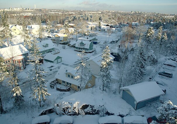 Winter in Segeltorp