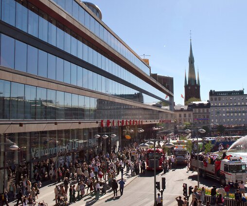 _DSC0013 The House of Culture, Kulturhuset, at Sergels torg in the city center.