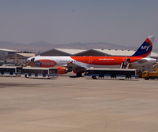 _DSC0060 Another My Travel Airways Airbus at the airport.