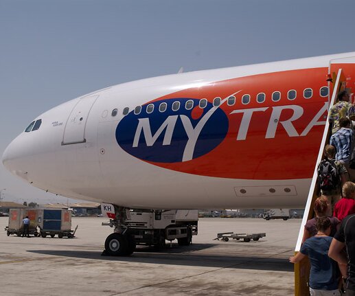 _DSC0002 Boarding the Airbus A330-300 at Larnaka (LCA) airport.