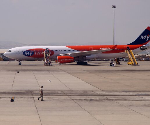 _DSC0012 An Airbus of My Travel Airways.