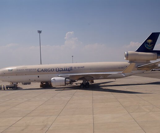 _DSC0014 Saudi Arabian cargo aircraft.