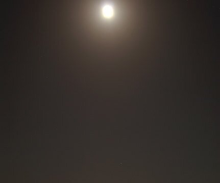 _DSC0002 Moonlight, view from the hotel room.