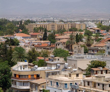 _DSC0010 View towards the north, Ledra Palace Hotel in the background is now in the UN buffer zone.