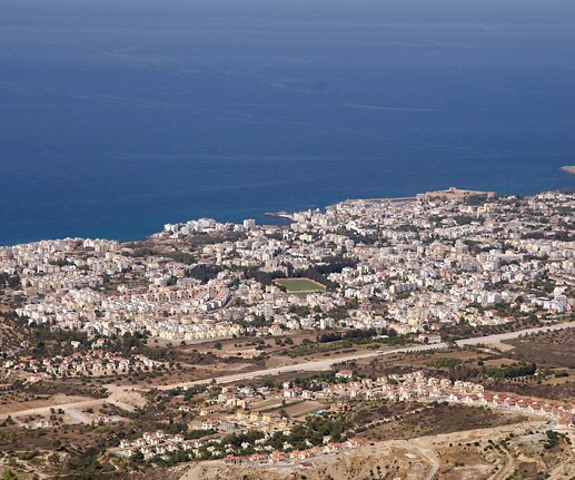 _DSC0025 View of Kerynia from St. Hilarion castle.