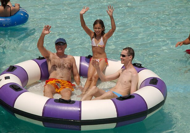 At the waterpark, July 16