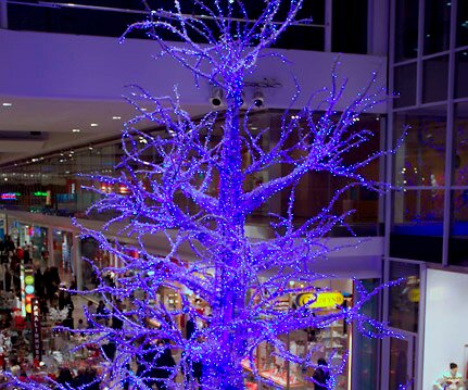 _DSC0026 Blue tree in Gallerian.