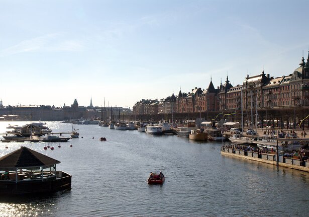 Springtime at Djurgården Springtime at Djurgården.