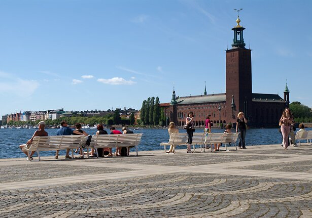Stockholm in the summer Stockholm in the summer, a beautiful city.