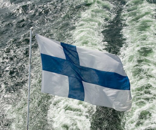 _DSC0018 The finnish flag.