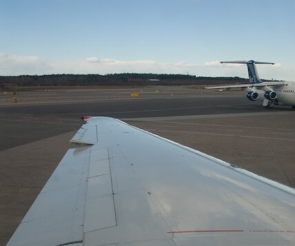 _DSC0005 Waiting for push back at Arlanda.
