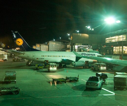 _DSC0026 At Frankfurt airport, waiting for push back in the A321 for Larnaca.