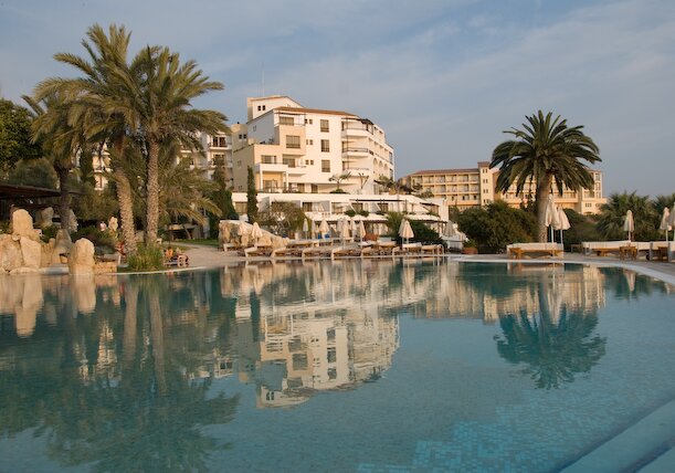 In Pafos At Coral Beach Hotel in Pafos.