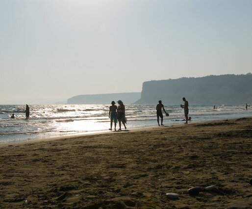 _DSC0024 At Kourion beach in the afternoon.