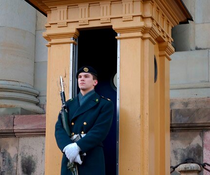 _DSC0028 Guard at the Royal Palace.