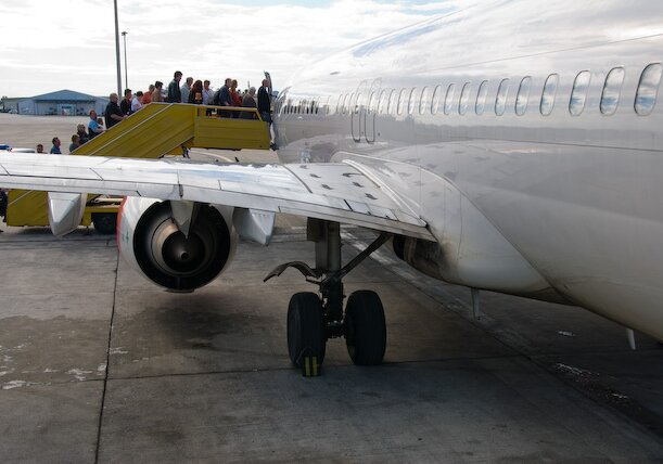 Flight to Sweden