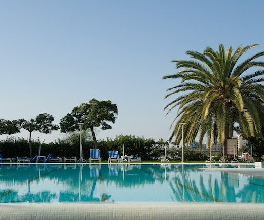 _DSC0063 Pool area at the hotel in Limassol.