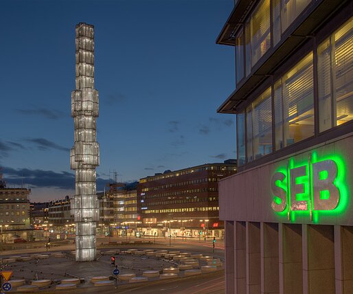 Sergelstorg_4 Sergels torg in the evening.