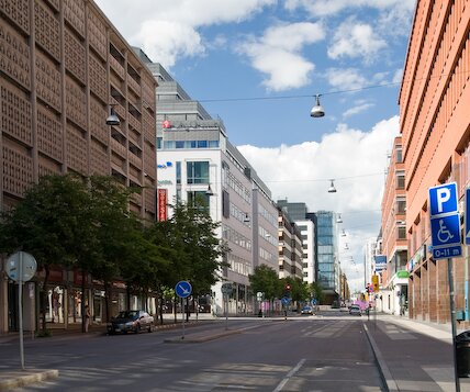 _DSC0046 Regeringsgatan, deserted on midsummer's eve.