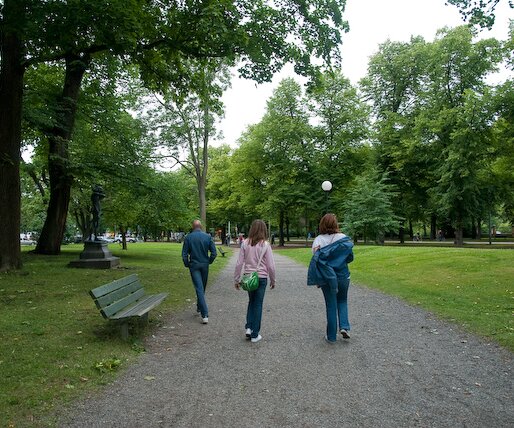 _DSC0137 Walking at Djurgården.