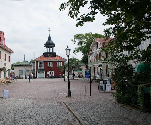 _DSC0006 The town square in Trosa.