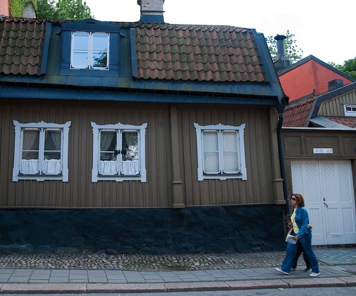 _DSC0020 Walking in old neighbourhoods of Söder (South parts of Stockholm).