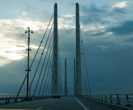 _DSC0052 On Öresundsbron, the bridge between Sweden and Denmark.
