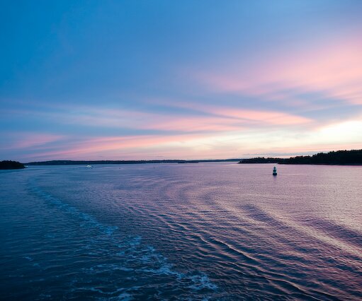 _DSC0122 View from Silja Galaxy at sunset.