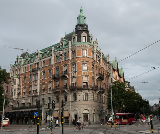 _DSC0060 Building in Stockholm.