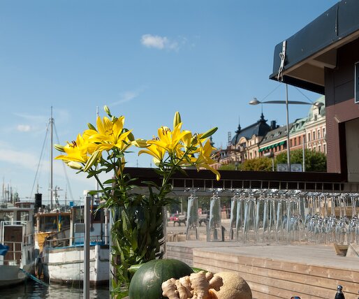 _DSC0024 At a restaurant near Djurgårdsbron.