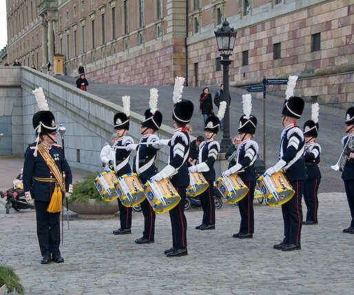 _DSC0005 Military band at the change of royal guards.