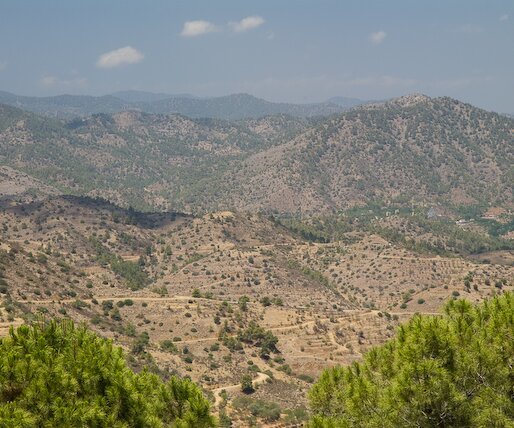 _DSC0013 View of the Troodos mountains from Fikardou.