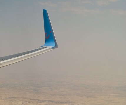 _DSC0049 Winglet, over Cyprus.