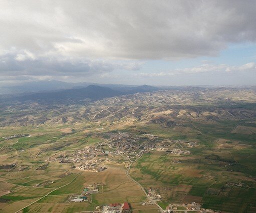 _DSC0008 View after take off. The Troodos mountains in the background.