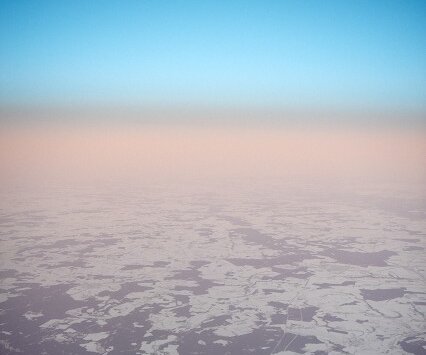 _DSC0023 Flying above winter landscapes.