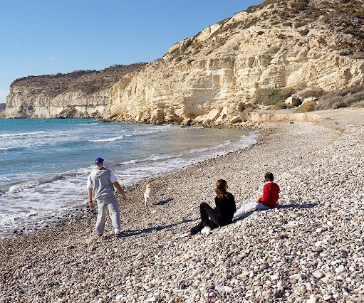 _DSC0132 At Kourion beach.