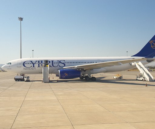 _DSC0007 An Airbus of Cyprus Airways.