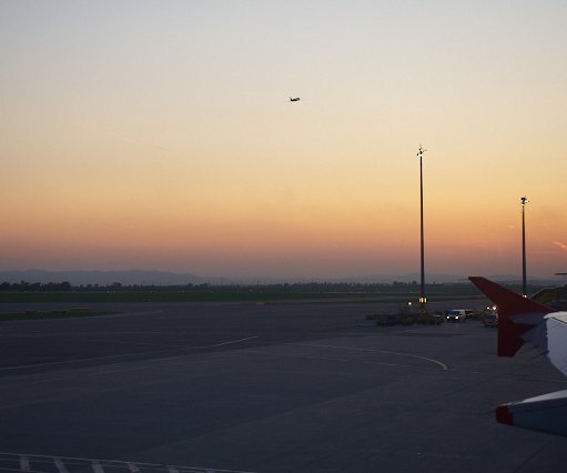 _DSC0029 View from the aircraft, at Vienna airport.