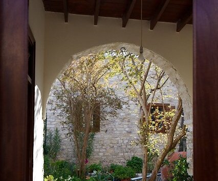 _DSC0062 Garden of a house in Lefkara.